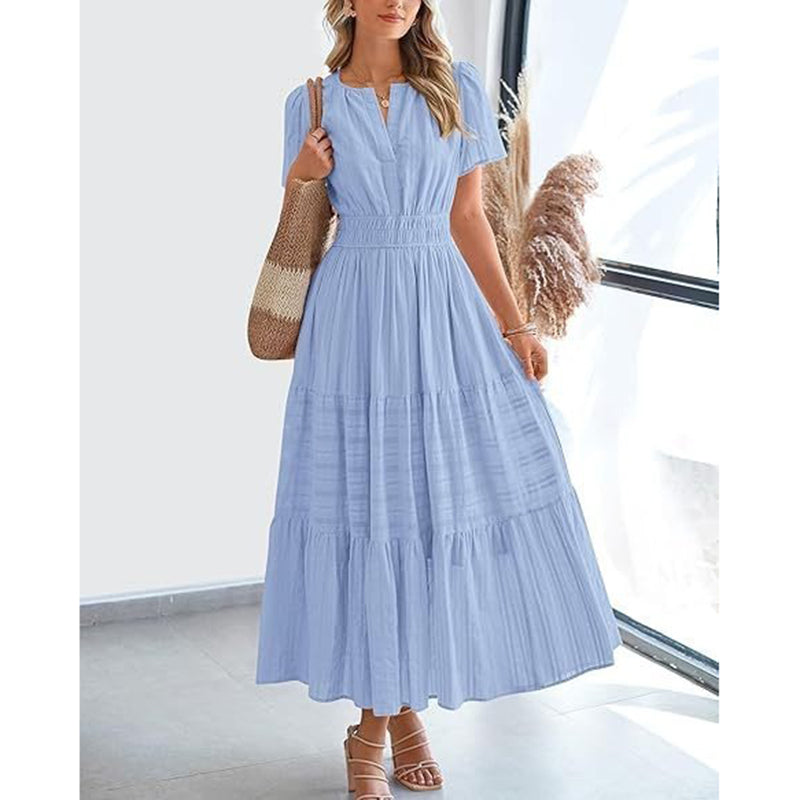 Flowy Tiered Maxi Sundress