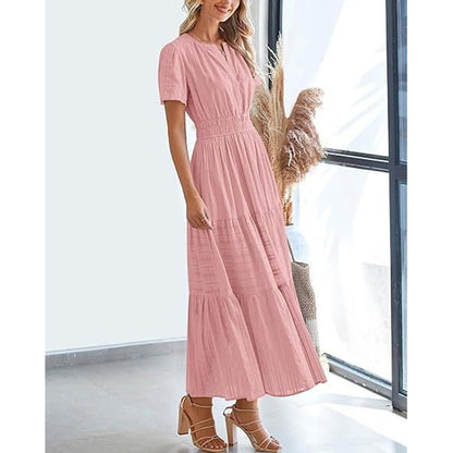 Flowy Tiered Maxi Sundress