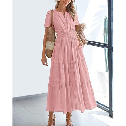 Flowy Tiered Maxi Sundress
