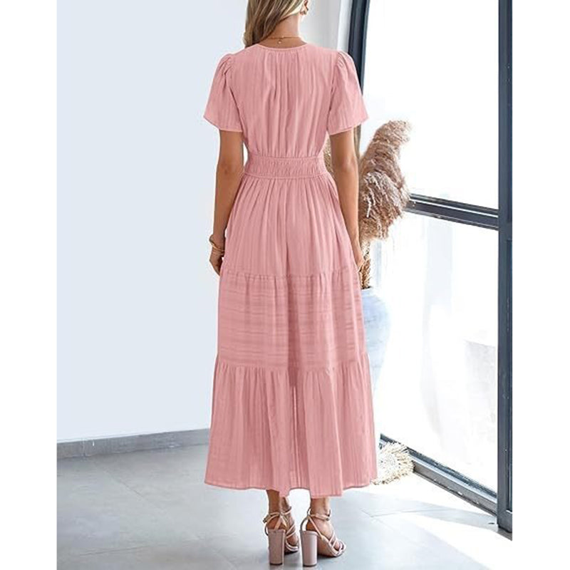 Flowy Tiered Maxi Sundress