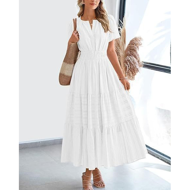 Flowy Tiered Maxi Sundress