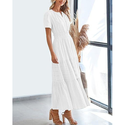 Flowy Tiered Maxi Sundress