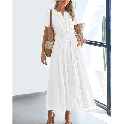 Flowy Tiered Maxi Sundress