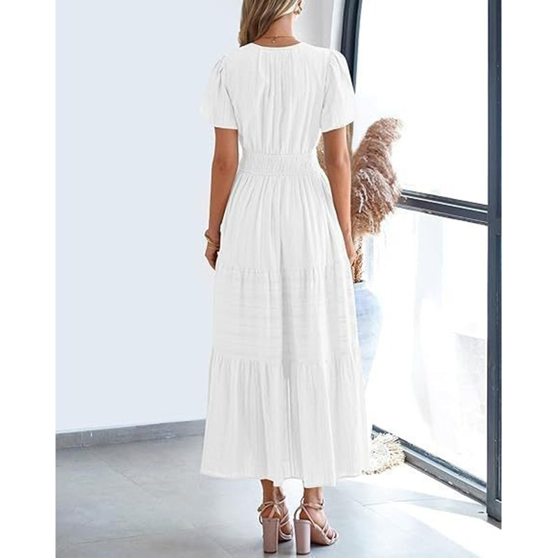 Flowy Tiered Maxi Sundress