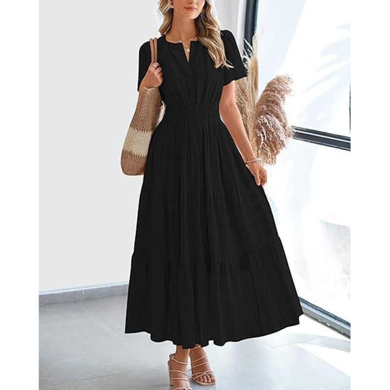 Flowy Tiered Maxi Sundress