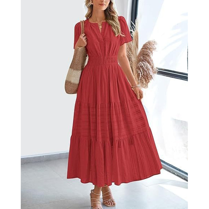 Flowy Tiered Maxi Sundress