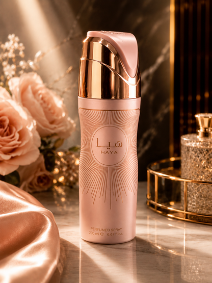 Lattafa Haya Air Freshener Spray – Luxury Floral Home Fragrance