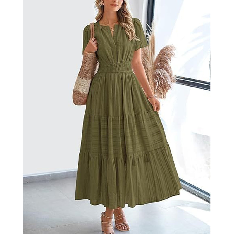 Flowy Tiered Maxi Sundress