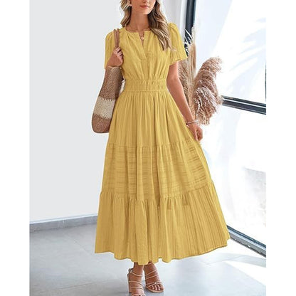 Flowy Tiered Maxi Sundress