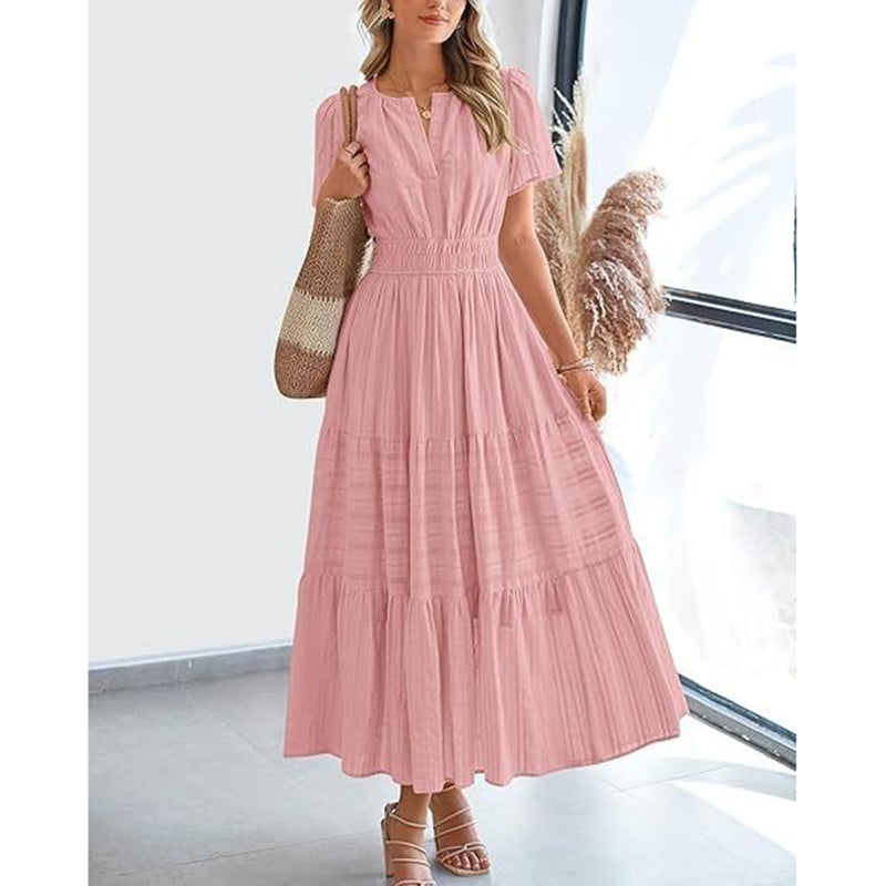Flowy Tiered Maxi Sundress
