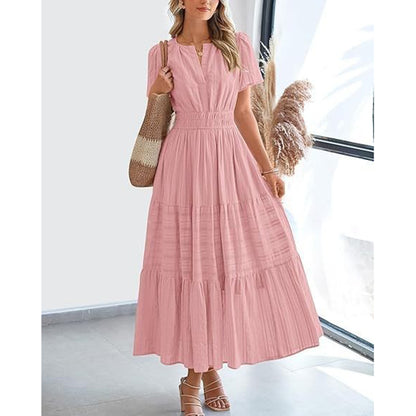 Flowy Tiered Maxi Sundress